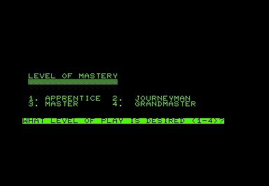 Santa Paravia game screenshot for Commodore PET